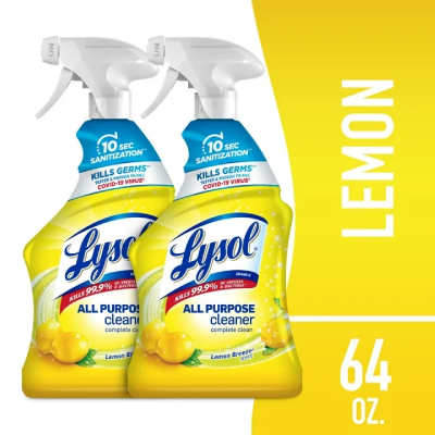 Lysol All Purpose Cleaner, Complete Clean, Lemon
